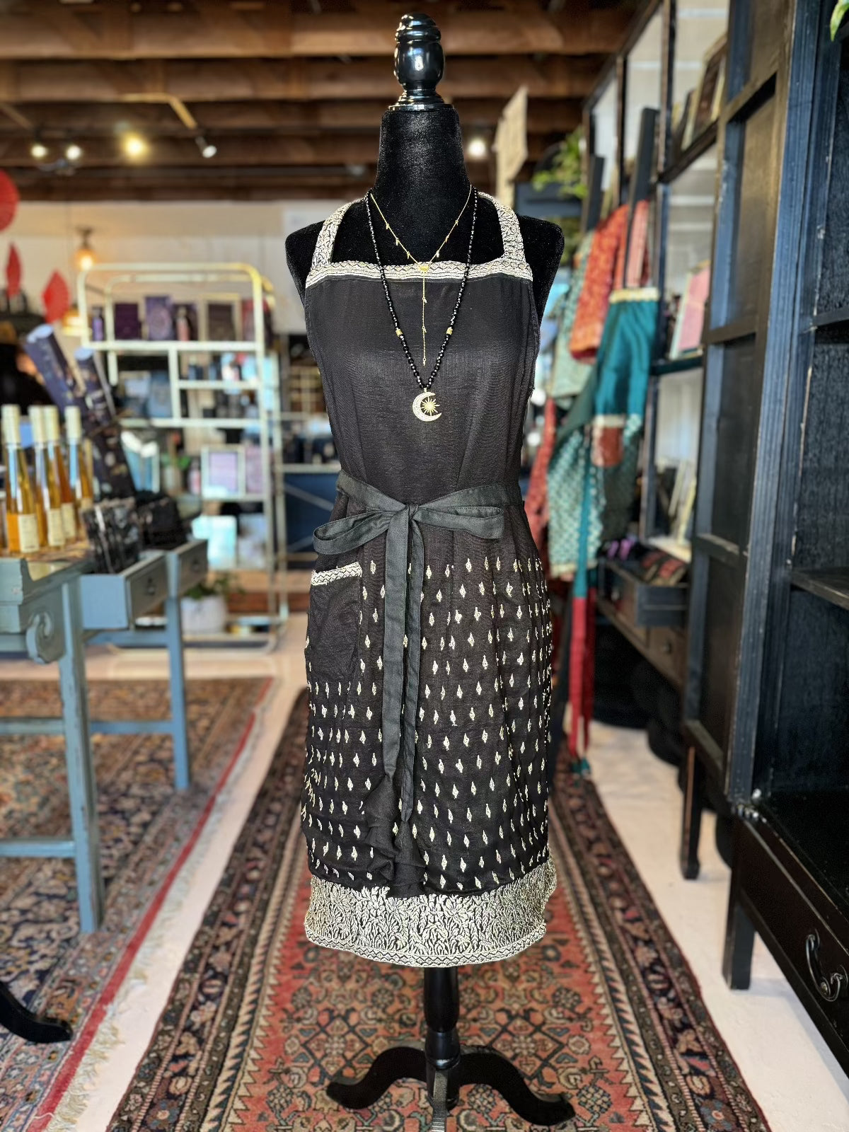 Fancy &amp; Adorned Handmade Sari Aprons