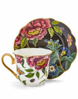 Creatures of Curiosity - Floral Serpent Teacup and Saucer - Magic Hour