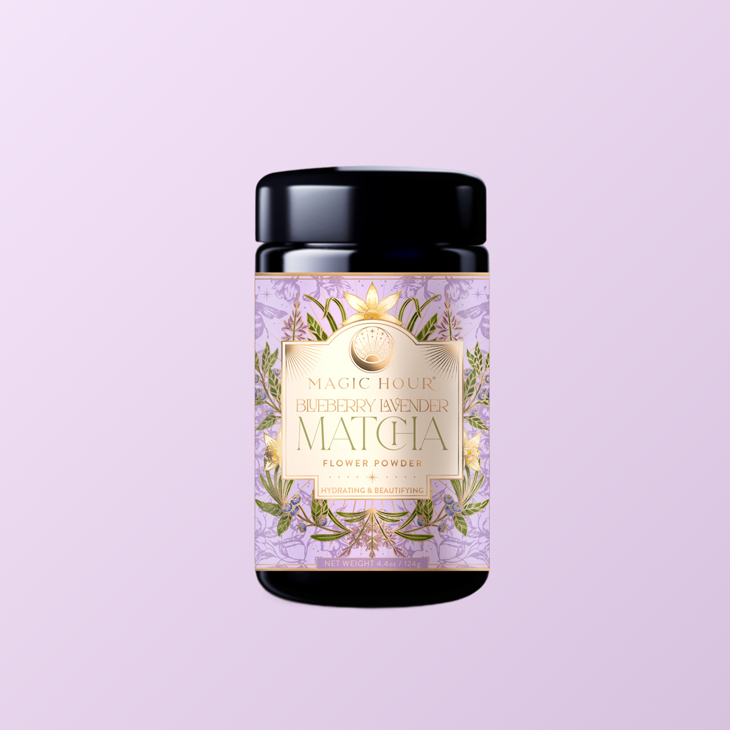 lavender flower powder Flower Powder: Blueberry Lavender Matcha