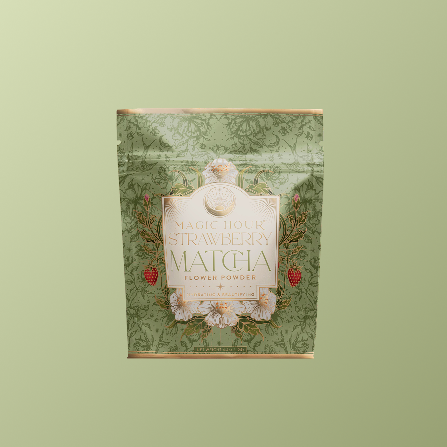 Flower Powder: Organic Strawberry Matcha | Magic Hour