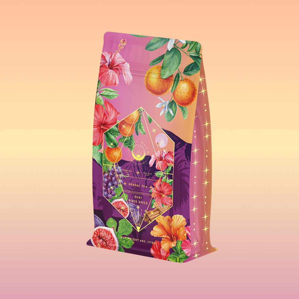 Pink Moment Pixie - Hibiscus Tangerine Dream Herbal Tea | Magic Hour