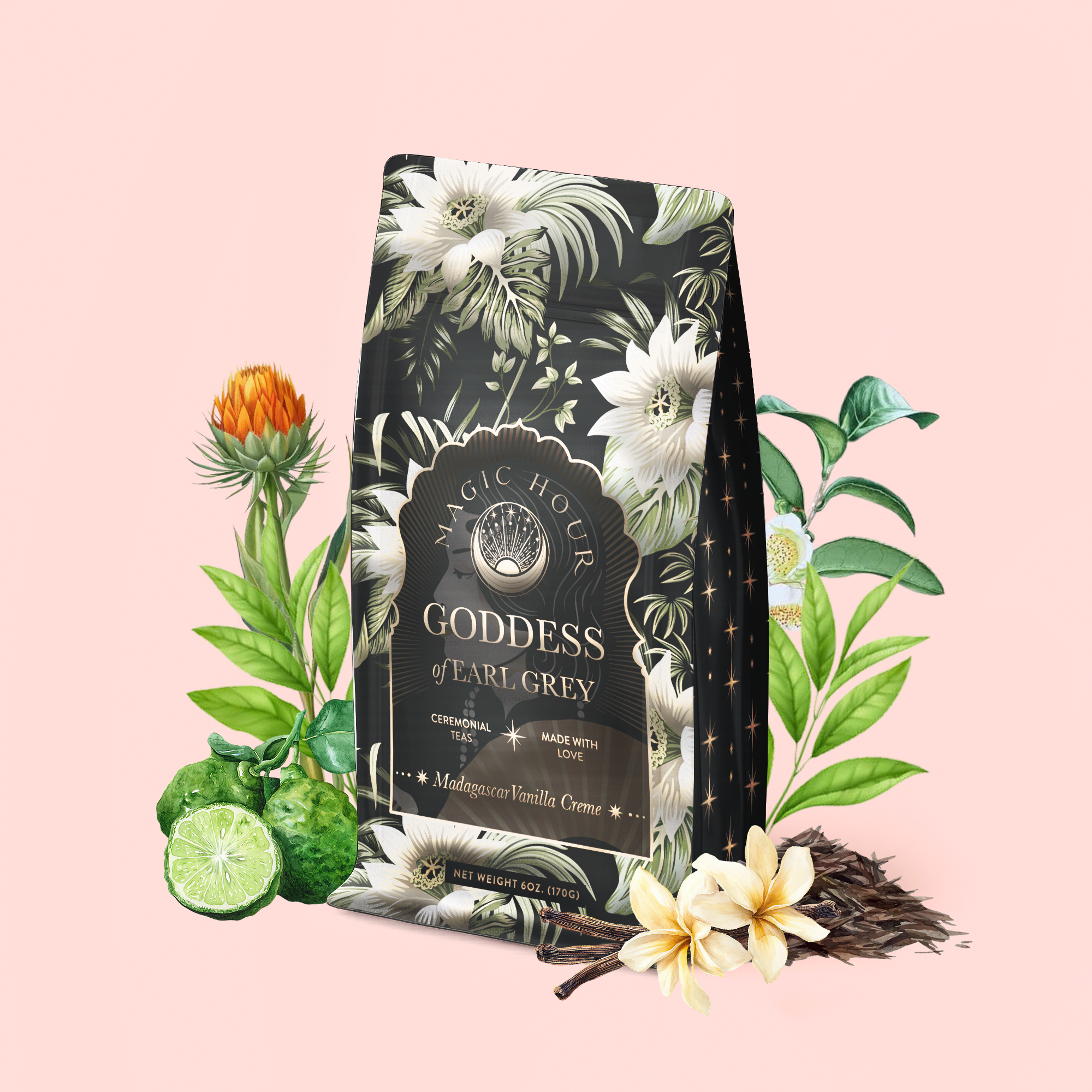 Madagascar Vanilla Creme | Earl Grey Tea | Magic Hour Teas