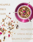 Queen of Wellness: Women's Hormone Balancing Tea for PMS, Healthy Cycles & Menopause