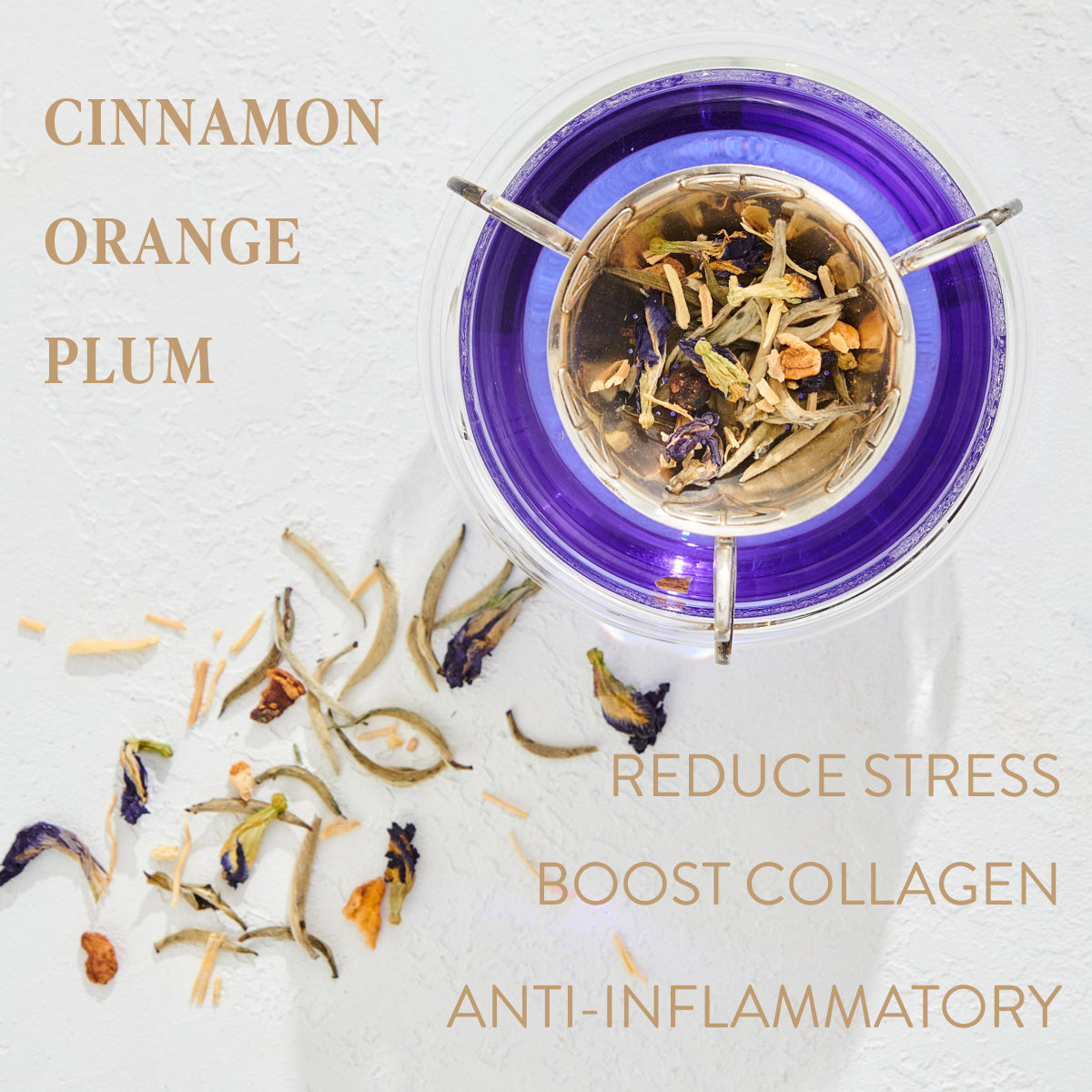 Sapphire: Apple-Plum-Spice White Tea for Self-Expression | Magic Hour