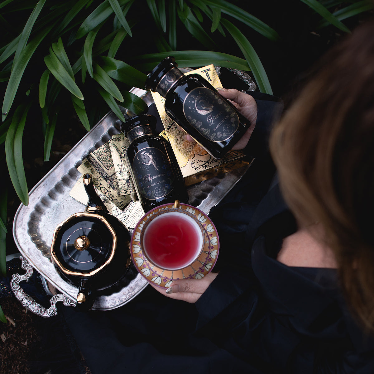 Zhena with Astrology Tea