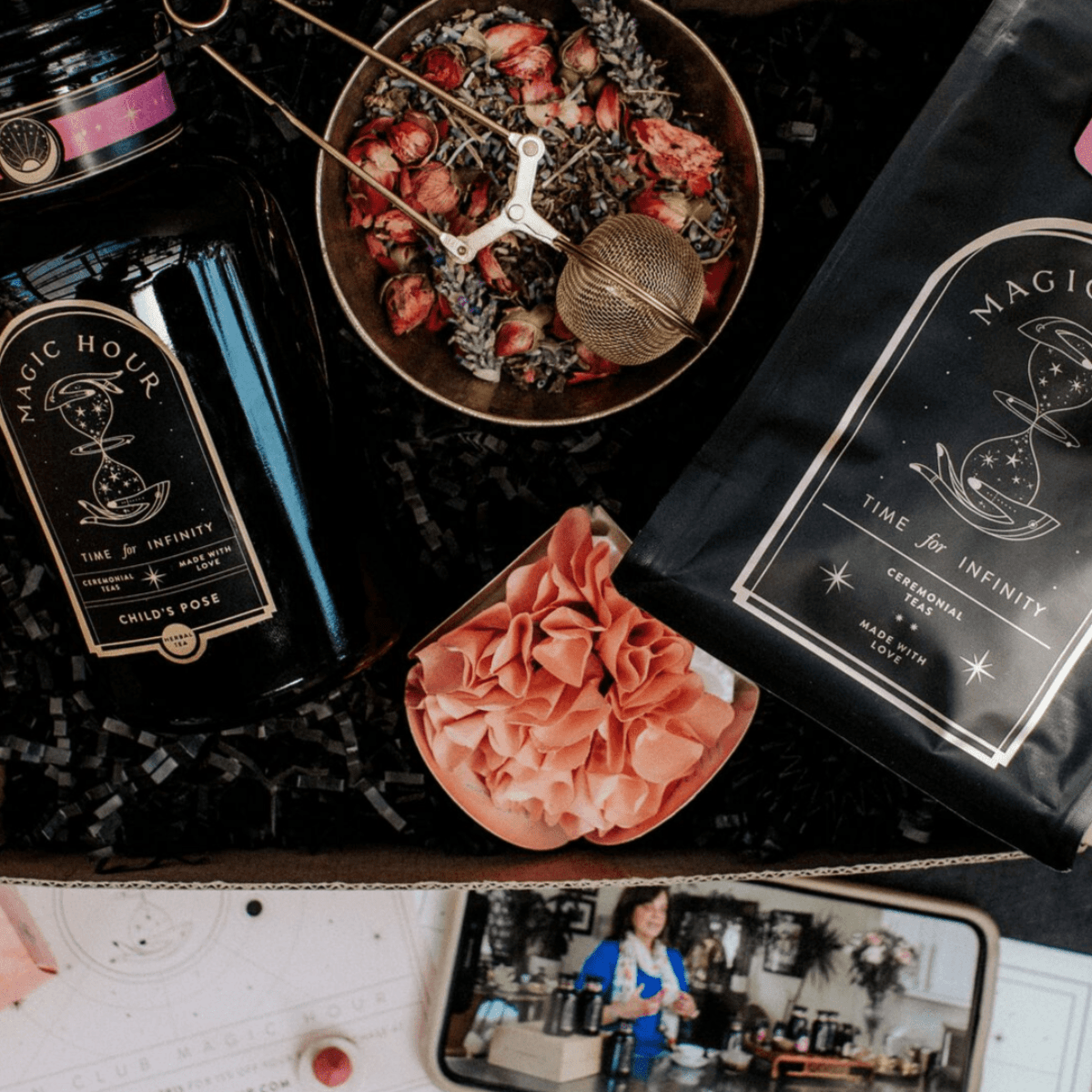 Self-Love Box - Tea & Transformation subscription box | Organic healing tea & Gifts