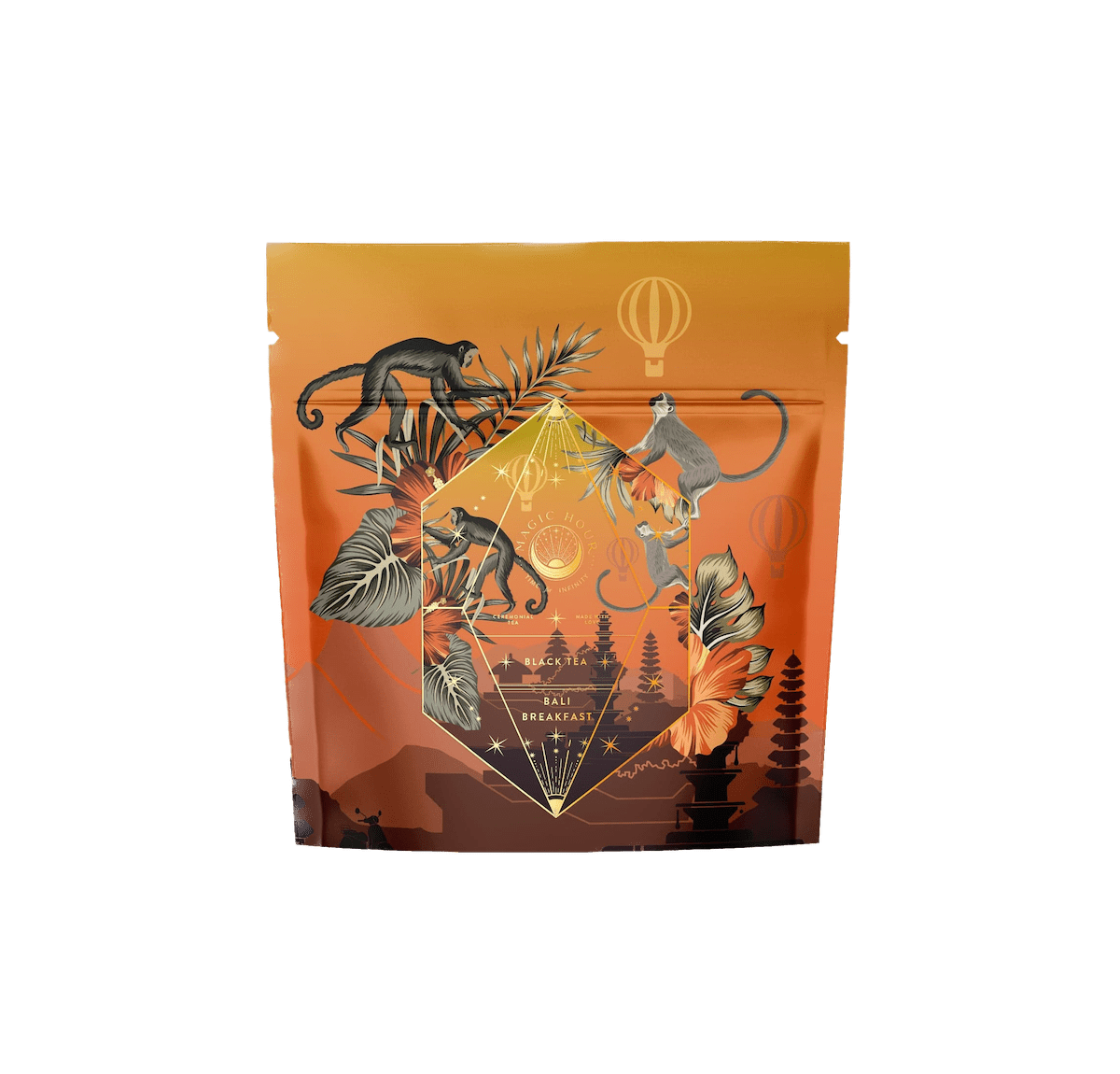 Bali Bliss: Coconut-Lime & Ginger-Melon White Tea-Sampler Pouch (10-15 Cups)-Magic Hour