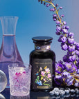 Blueberry Cheesecake Oolong Iced Tea-Violet Glass Apothecary Jar (Includes with 12 Cold-Steep Sachets)-Magic Hour