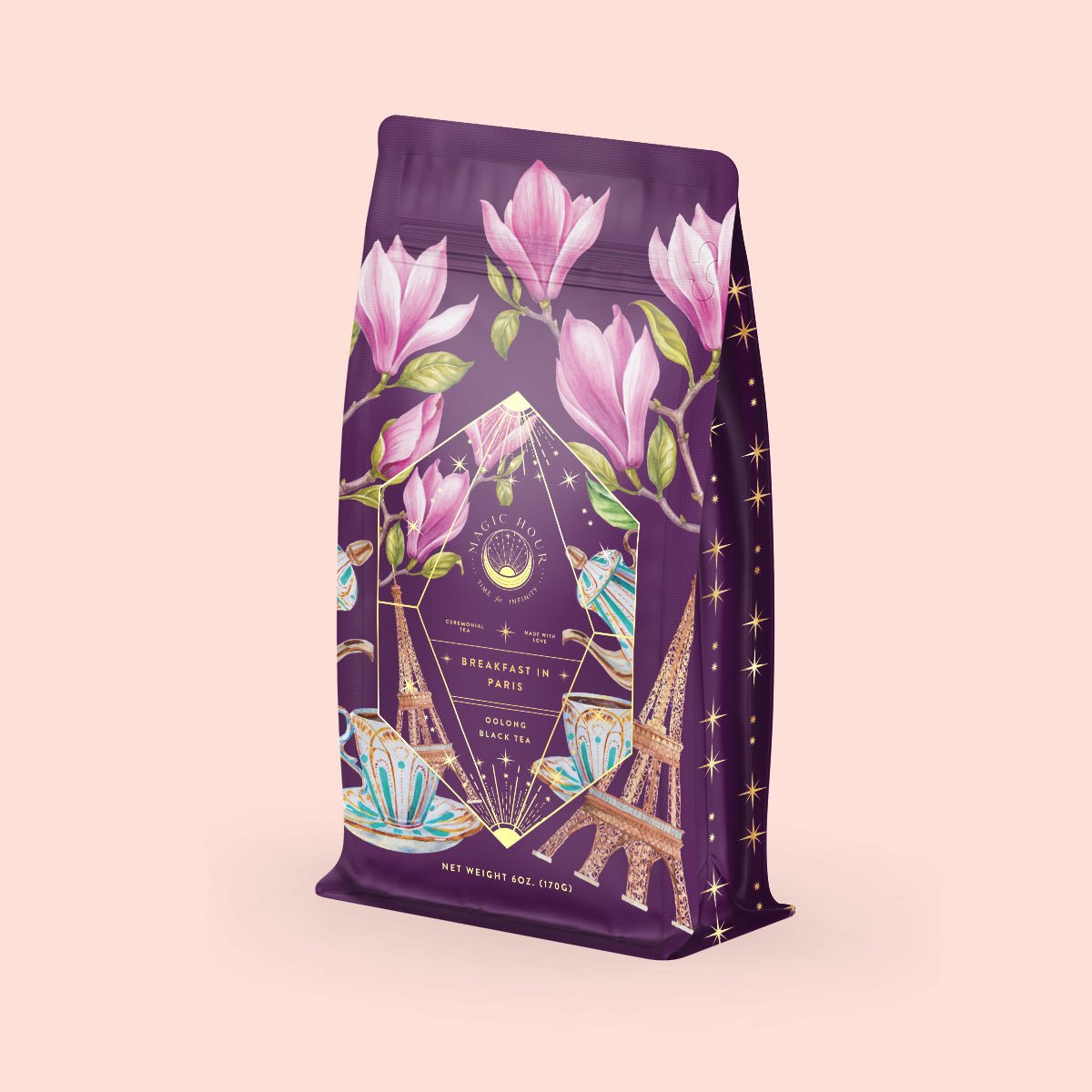 Breakfast in Paris Oolong Black Tea Refill Pouch-Luxe Refill Pouch (Up to 75 Cups)-Magic Hour