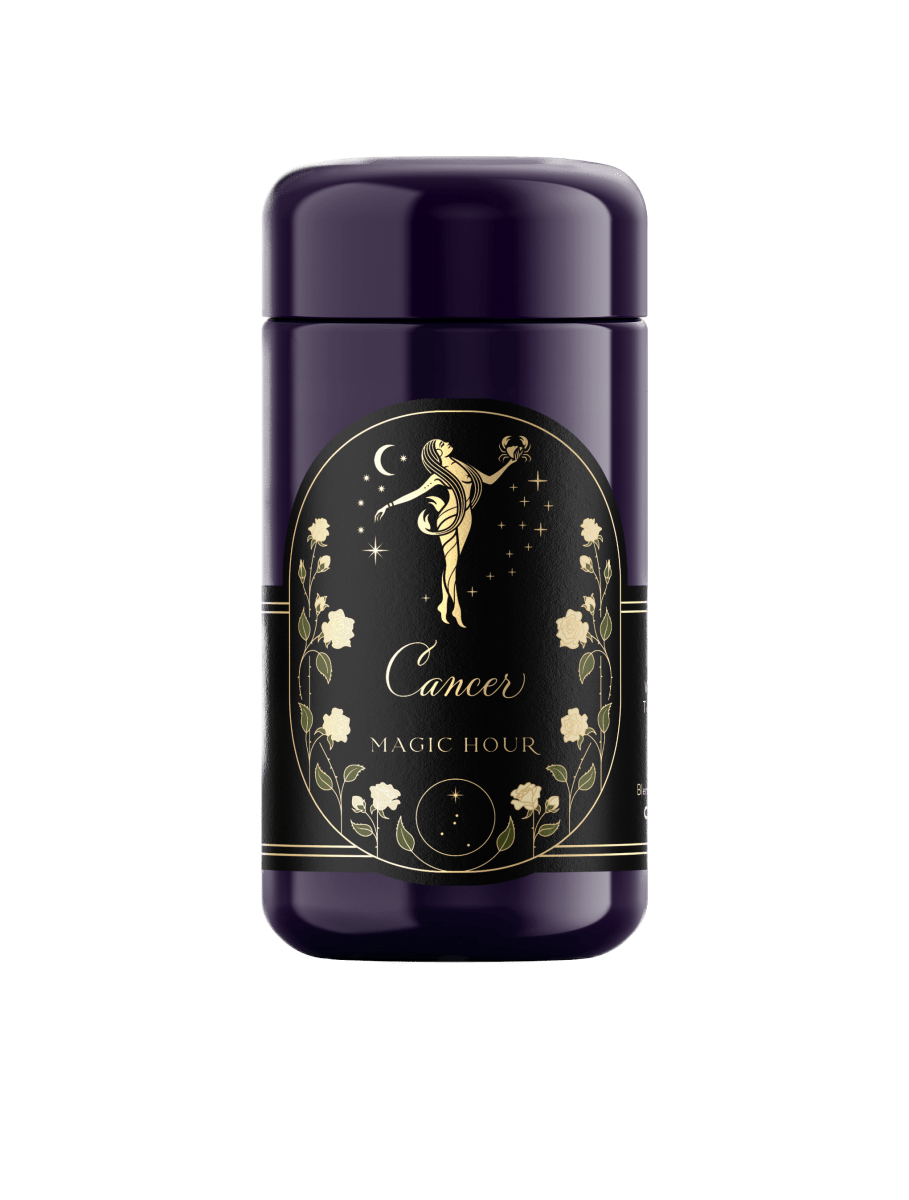 Cancer: Queen of Cool Mango-Ginger-Cream White Tea-Traveler Jar (10-15 Cups)-Magic Hour