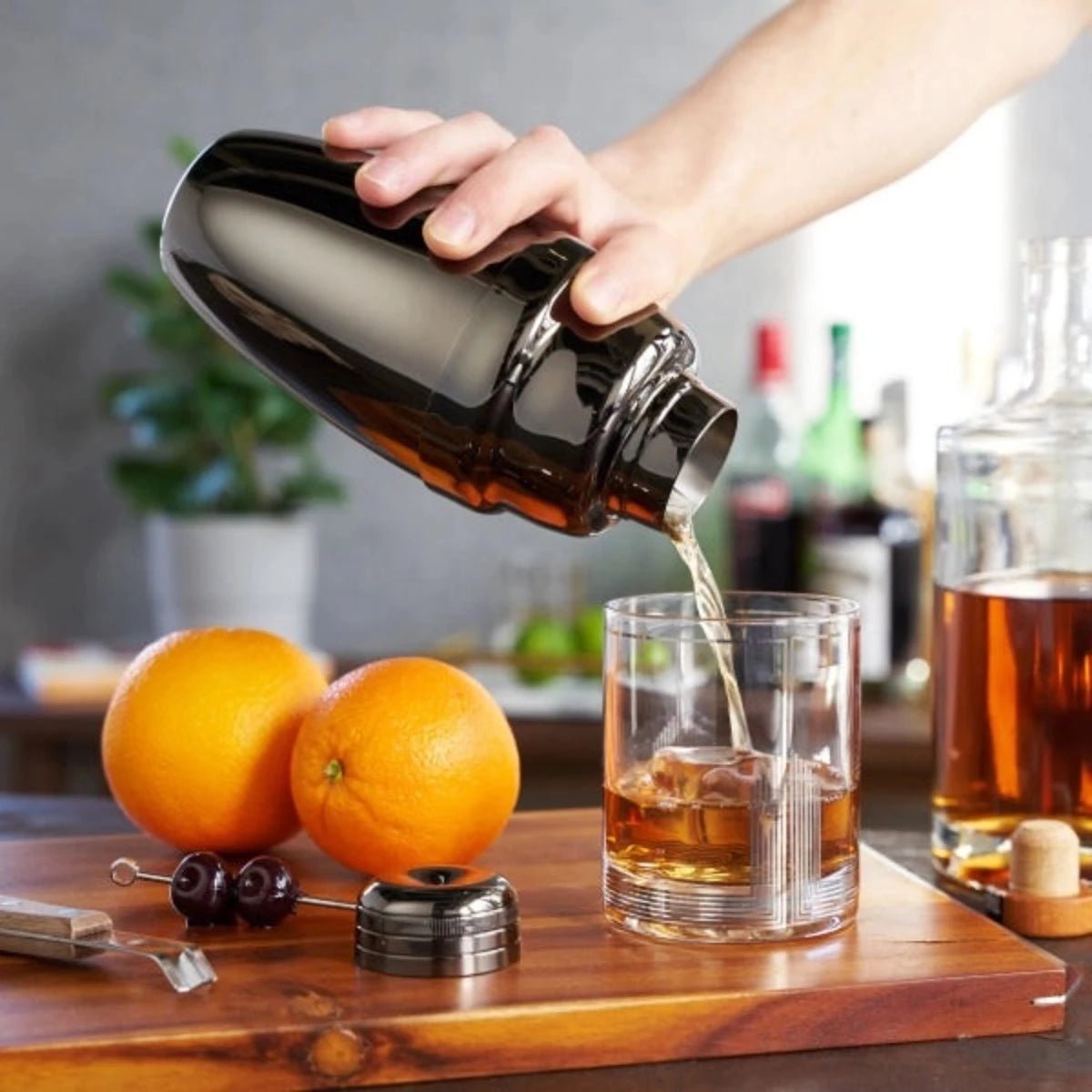 Classic Cocktail Shaker-Black-Magic Hour