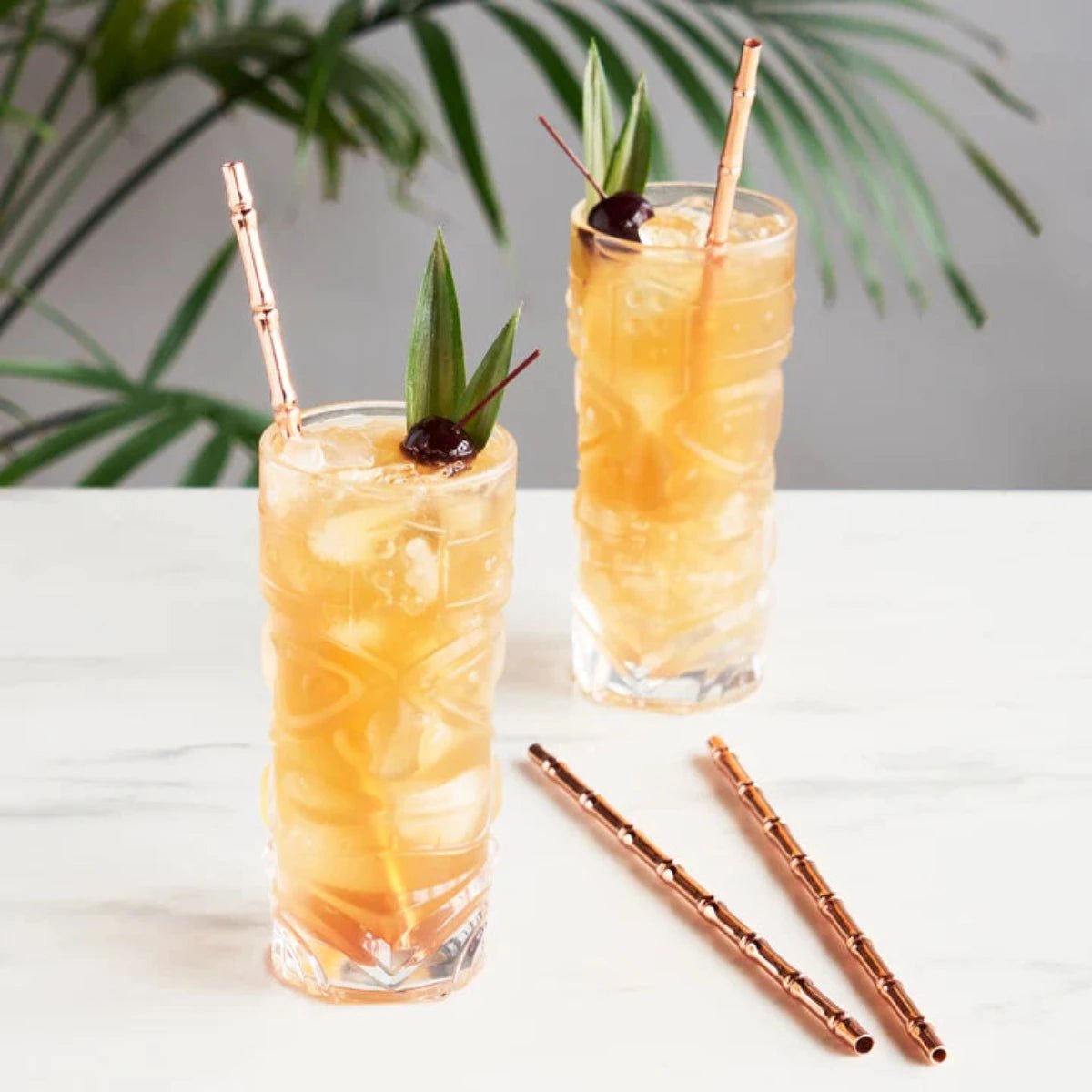 Copper Bamboo Straws--Magic Hour
