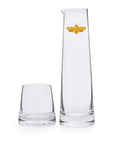 Creatures of Curiosity Carafe with Tumbler--Magic Hour
