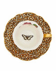 Creatures of Curiosity - White Leopard Teacup and Saucer--Magic Hour