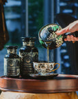 Goddess of Earl: Madagascar Vanilla Creme Tea for Soothing Delight & Delicious Decadence-Grande Apothecary Jar (75-80 Cups)-Magic Hour