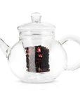 Hand Blown 32oz Glass Teapot with Infuser--Magic Hour