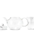 Hand Blown 32oz Glass Teapot with Infuser--Magic Hour