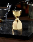 Hourglass Mixology Jigger-Gold-Magic Hour