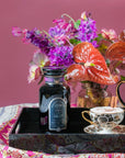 Lucid Dreams: Tulsi-Turmeric Herbal Tea for Sleep & Calm-6 oz Violet Glass Apothecary Jar (75+ Cups)-Magic Hour