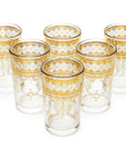 Moroccan Gold Glassware Set--Magic Hour