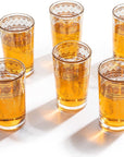 Moroccan Gold Glassware Set--Magic Hour