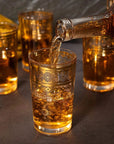 Moroccan Gold Glassware Set--Magic Hour