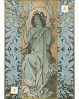 Mucha Oracle Cards--Magic Hour