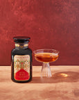 Peppermint Bark Puerh-Violet Glass Apothecary Jar (Up to 75 Cups!)-Magic Hour