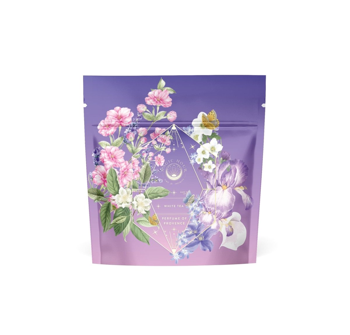 Perfumes of Provence: Lavender Bouquet Tea for Calm Moods and Beautiful Skin-Sampler Pouch (10-15 Cups)-Magic Hour