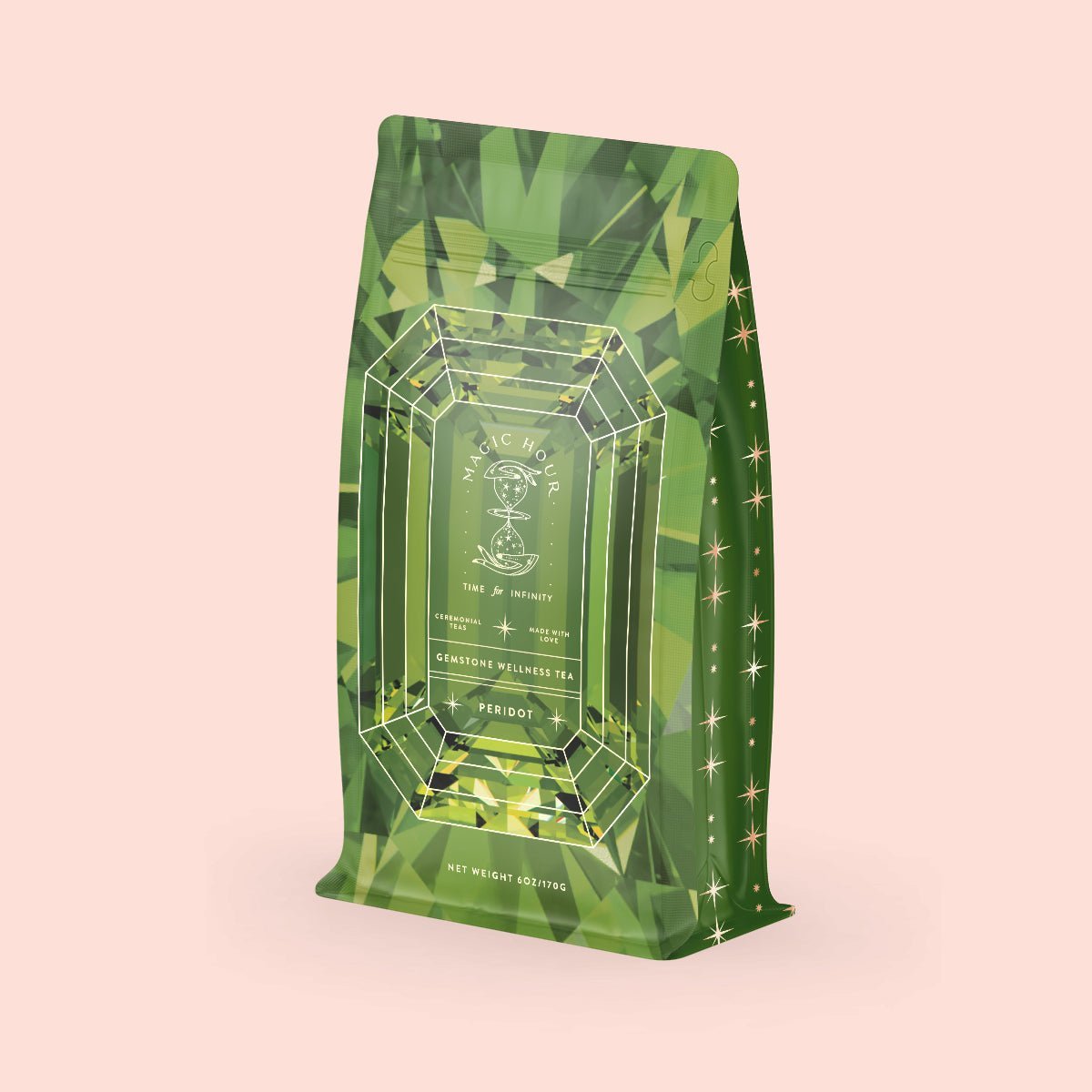 Peridot Mango-Peach Oolong Green Tea Refill Pouch-Refill Pouch (60-75 Cups!)-Magic Hour