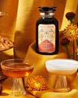 Pumpkin Spice Cake Batter-Violet Glass Apothecary Jar (up to 75 cups)-Magic Hour