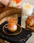Pumpkin Spice Caramel Oolong-Violet Glass Apothecary Jar (up to 60 cups)-Magic Hour