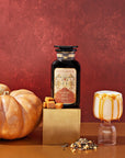 Pumpkin Spice Caramel Oolong-Violet Glass Apothecary Jar (up to 60 cups)-Magic Hour