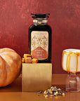 Pumpkin Spice Caramel Oolong-Violet Glass Apothecary Jar (up to 60 cups)-Magic Hour