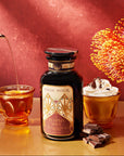 Pumpkin Spice Chocolate Truffle-Violet Glass Apothecary Jar (up to 75 cups)-Magic Hour