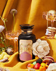Pumpkin Spice Marzipan White-Violet Glass Apothecary Jar (up to 60 cups)-Magic Hour