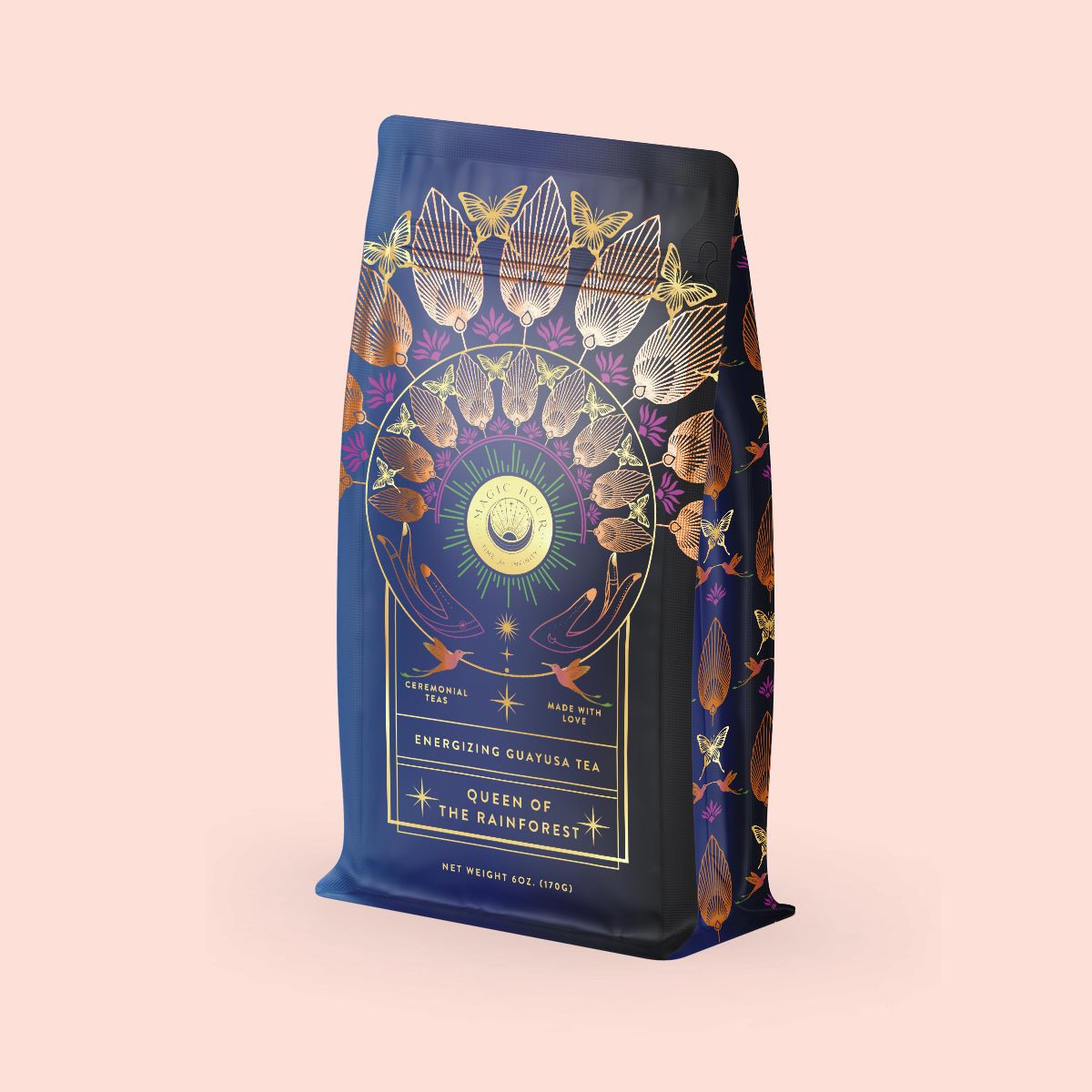 Queen of the Rainforest Cacao-Berry Tea Refill Pouch-Luxe Refill Pouch (65+ Cups!)-Magic Hour