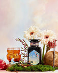 Sri Lankan Sunrise-Violet Glass Apothecary Jar (Up to 65 Cups)-Magic Hour