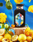 Summer in Amalfi-Violet Glass Apothecary Jar (Up to 65 Cups)-Magic Hour