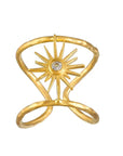 Sunburst Open Ring--Magic Hour