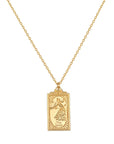 The Lovers Tarot Card Necklace--Magic Hour