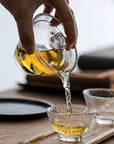 Traditional Glass Gaiwan Teapot--Magic Hour