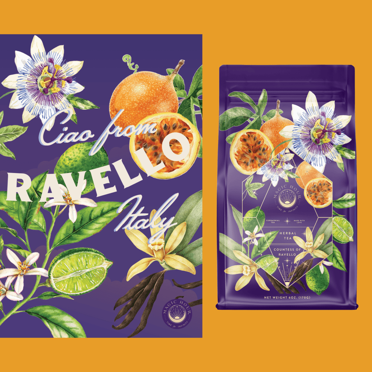 Travel to Ravello Gift Set-Ravello Set with Luxe Pouch (Up to 65 Cups!)-Magic Hour