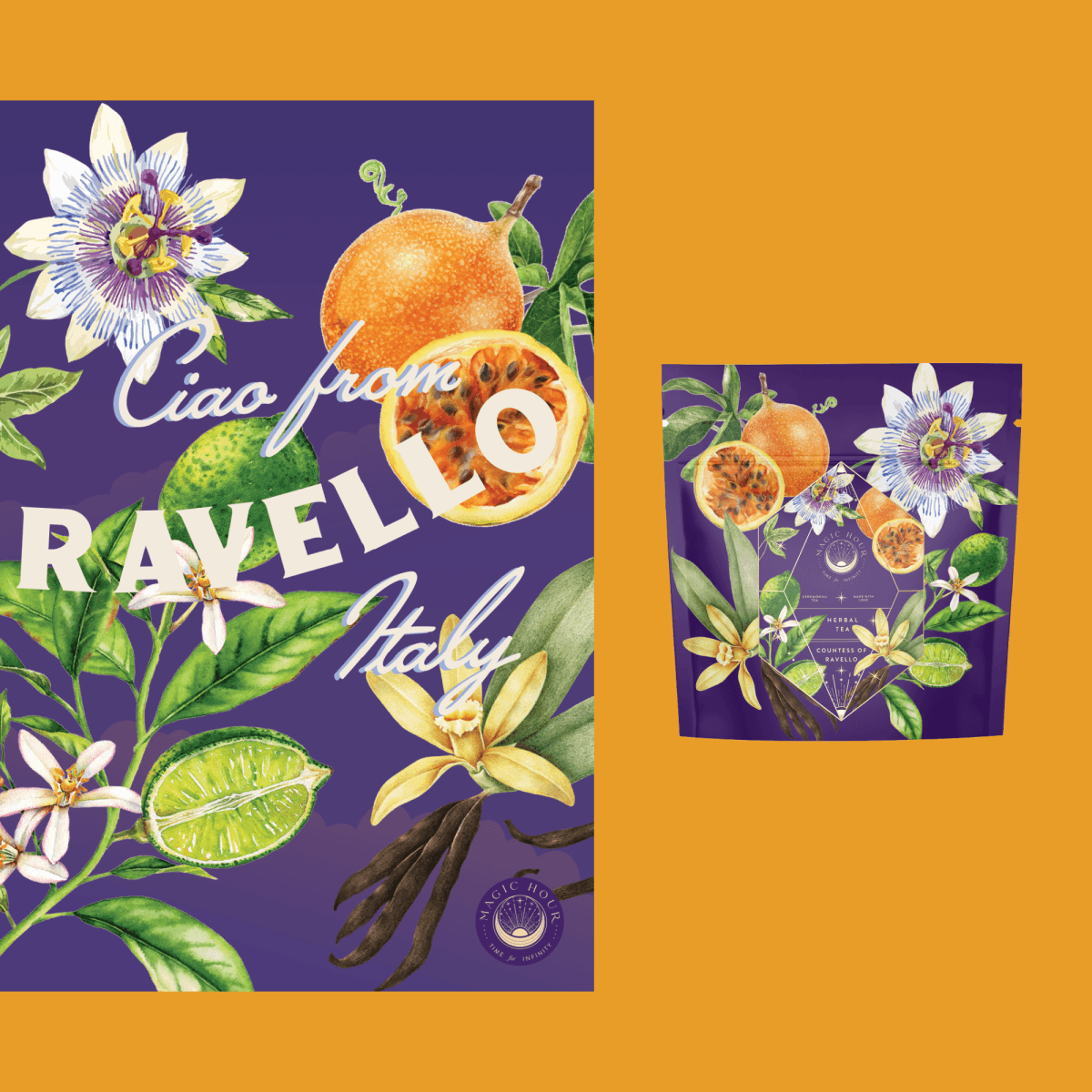 Travel to Ravello Gift Set-Ravello Set with Sampler Pouch (10-15 Cups)-Magic Hour