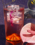 Watermelon Mint Herbal Iced Tea-Violet Glass Apothecary Jar (Includes with 12 Cold-Steep Sachets)-Magic Hour