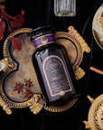 Zhena’s Original Coconut Chai-6oz Violet Glass Apothecary Jar-Magic Hour