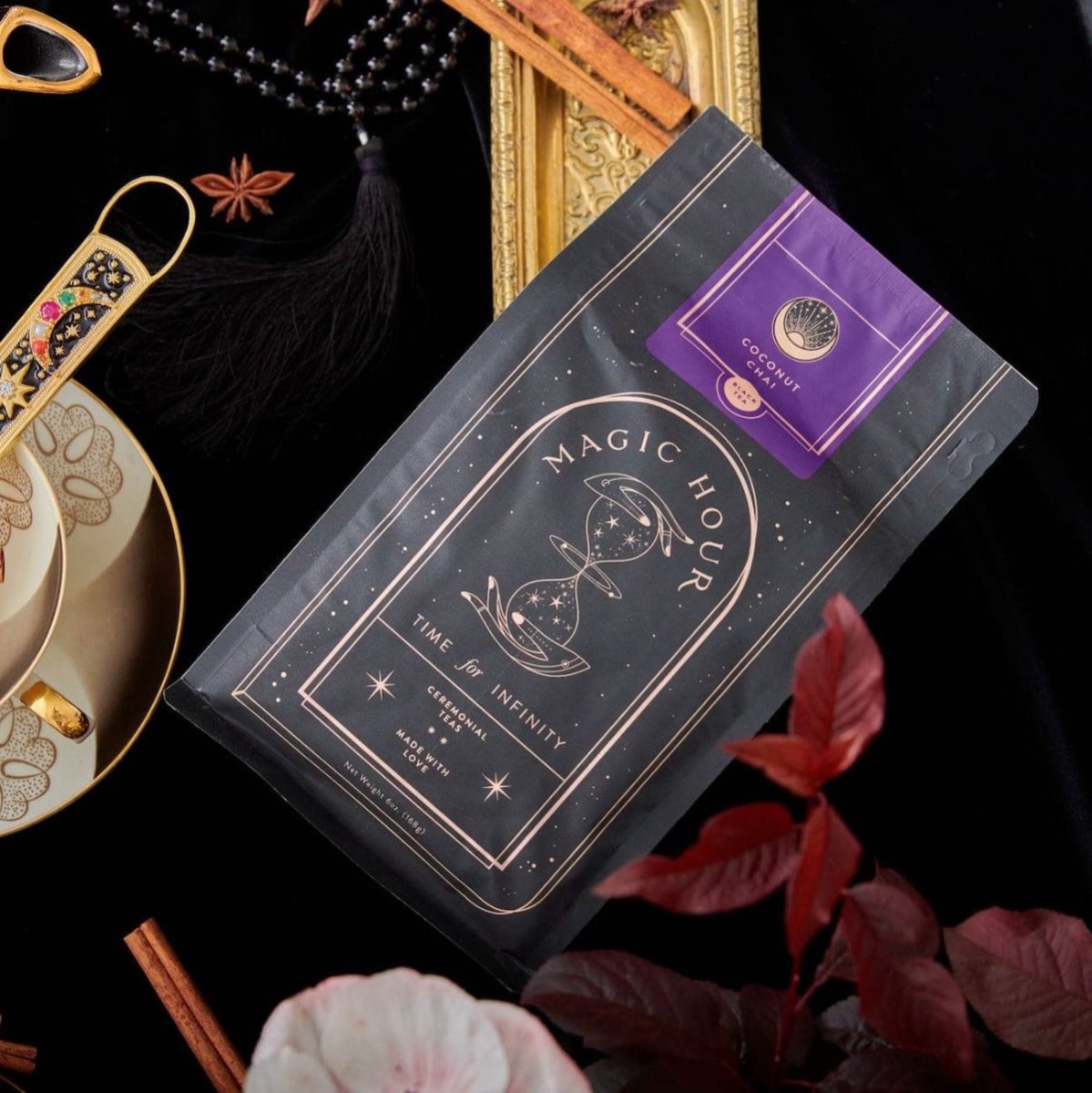 Zhena’s Original Coconut Chai Black Tea Refill Pouch-6 oz Pouch (75+ Cups)-Magic Hour