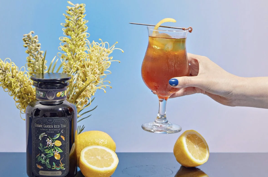 Refreshing summer iced tea