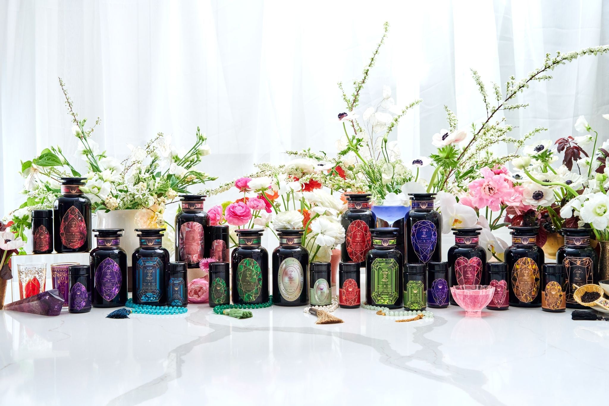 The Gemstone Collection: Bejeweled Organic Wellness Teas