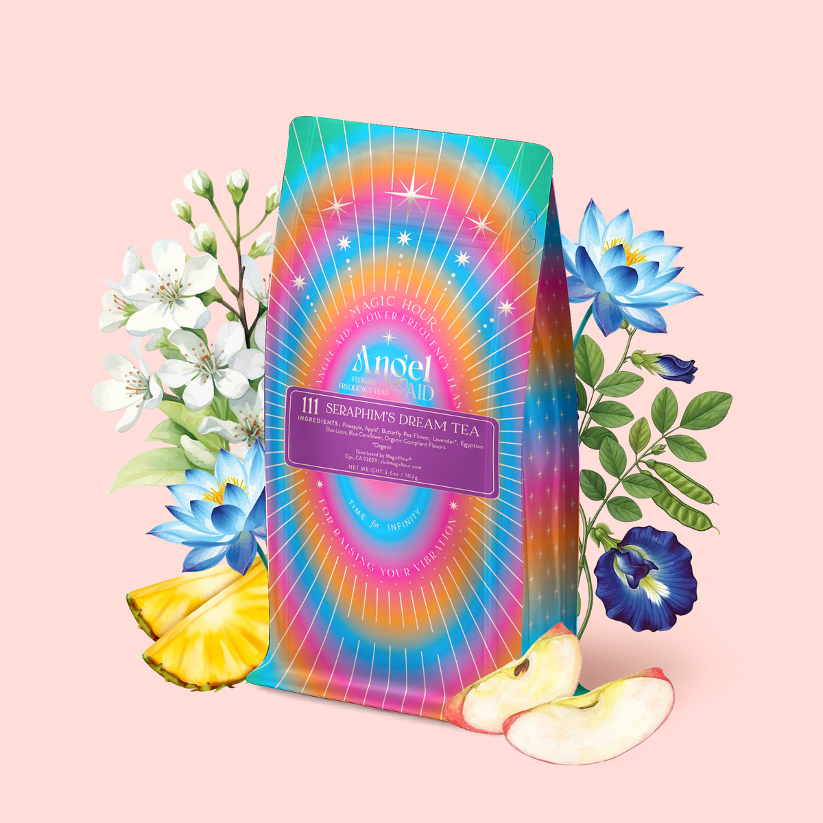 111: Lavender-Jasmine-Pineapple Herbal Tea with Blue Lotus | Magic